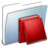 Graphite Smooth Folder Library Icon